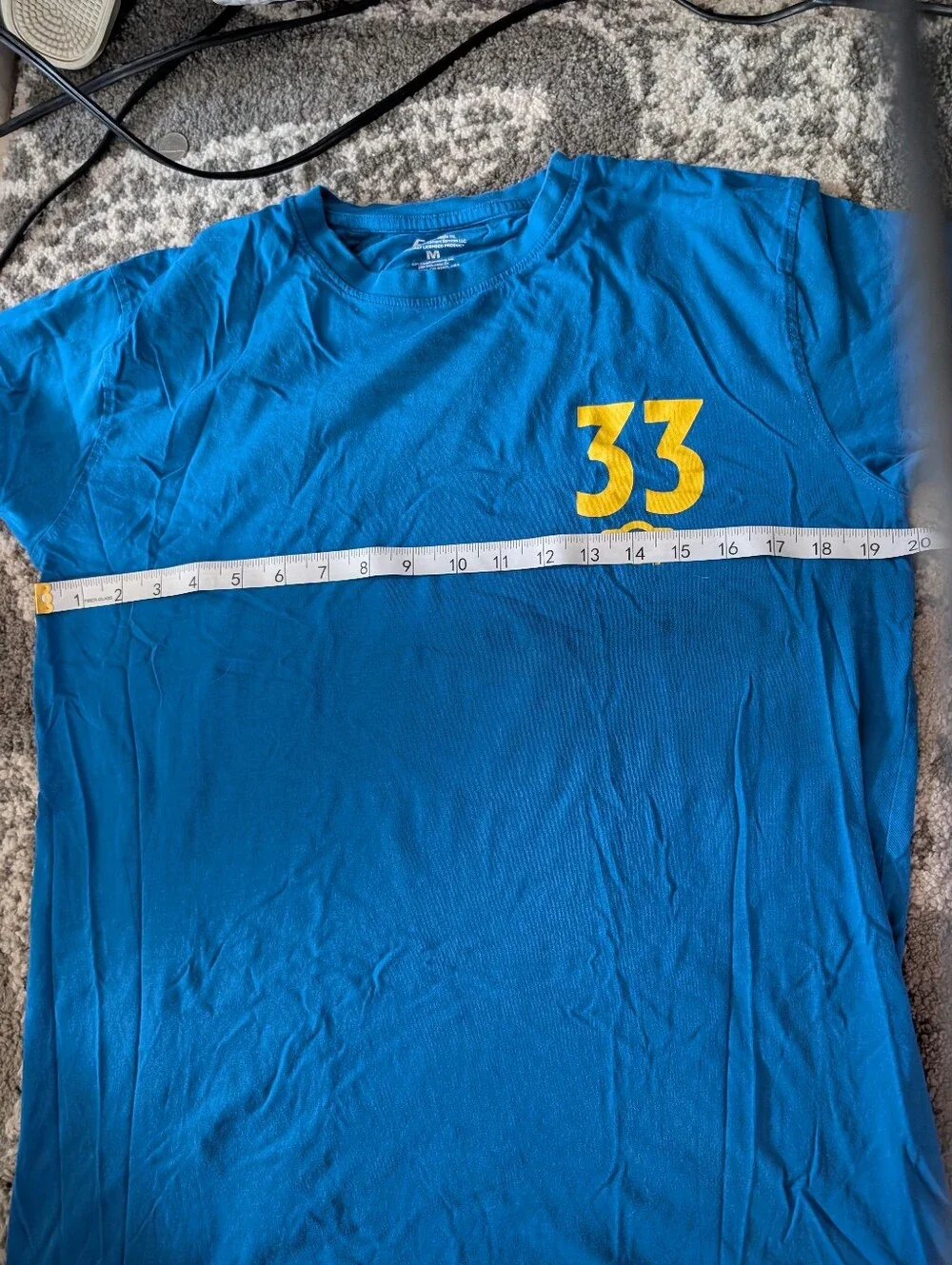 Fallout Blue Graphic T‑Shirt Unisex